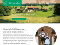 weissenhof-chiemgau.de Webseite Vorschau