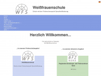 weissfrauenschule.de Webseite Vorschau