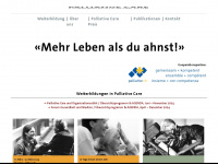 weiterbildung-palliativ.ch Webseite Vorschau