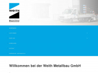 weith-metallbau.de Webseite Vorschau