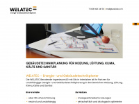 welatec.ch Webseite Vorschau