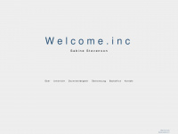 welcomeinc.de Webseite Vorschau