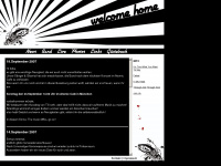 welcomehome-music.de Webseite Vorschau