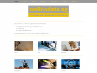 wellcodata.ch Webseite Vorschau