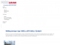 weller-bau.de Webseite Vorschau