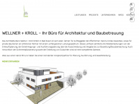 wellner-kroll.de Webseite Vorschau