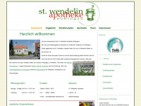 wendelin-apotheke.de Webseite Vorschau