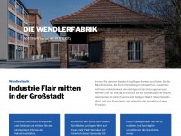 wendlerfabrik.de Webseite Vorschau