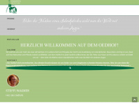 oedhof.de Webseite Vorschau