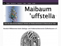 trachtenverein-zuffenhausen.de Webseite Vorschau