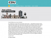 cdusz.de Webseite Vorschau