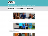 cdu-lankwitz.de Webseite Vorschau
