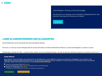 cdu-glandorf.de Webseite Vorschau