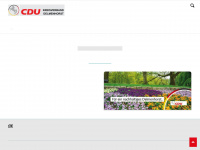 cdu-delmenhorst.de Webseite Vorschau