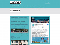 cdu-grenzach-wyhlen.de Webseite Vorschau