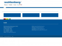 wohlenberg.com Webseite Vorschau