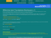 mooshausen.de Webseite Vorschau