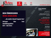 achimsfahrschule.com Webseite Vorschau