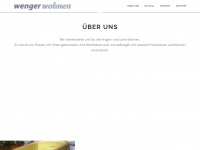 wenger-wohnen.ch Webseite Vorschau