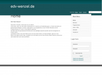 wenzel-edv.de Webseite Vorschau