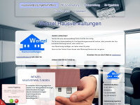 wenzel-hausverwaltungen.de Webseite Vorschau