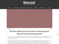wenzel-raumdesign.de Webseite Vorschau