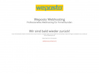weposto.de Webseite Vorschau