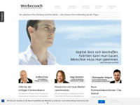 werbe-coach.de Webseite Vorschau