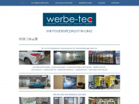 werbe-tec.at Webseite Vorschau