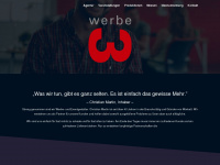 werbe3.at Webseite Vorschau