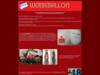 werbeballon.de Webseite Vorschau