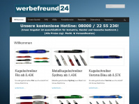 werbefreund24.de Webseite Vorschau
