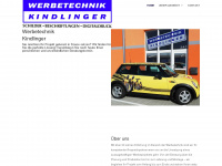 werbetechnik-kindlinger.at Webseite Vorschau