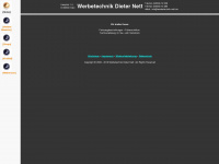 werbetechnik-nett.de Webseite Vorschau