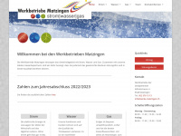 werke-matzingen.ch Webseite Vorschau