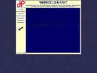 werkzeug-markt.at Webseite Vorschau