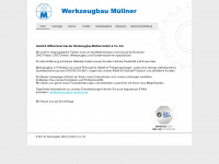 werkzeugbau-muellner.de Webseite Vorschau