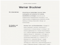 werner-bruckner.de Webseite Vorschau