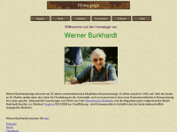 werner-burkhardt.de Webseite Vorschau