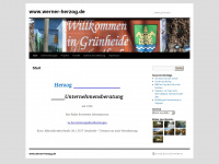 werner-herzog.de Webseite Vorschau