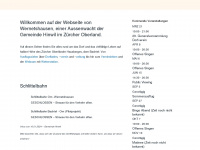 wernetshausen.ch Webseite Vorschau