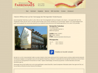 wernigeroeder-farbenhaus.de Webseite Vorschau