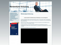 wertanalyse-schulung.de Webseite Vorschau