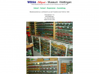 wesa-museum.ch Webseite Vorschau