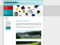 wesa.ch Webseite Vorschau