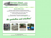 weschbau.de Webseite Vorschau