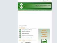 wese.at Webseite Vorschau