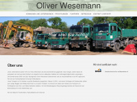 wesemann-tiefbau.de Webseite Vorschau