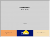 wesenack.de Webseite Vorschau