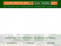 weser-garten-bau.de Webseite Vorschau